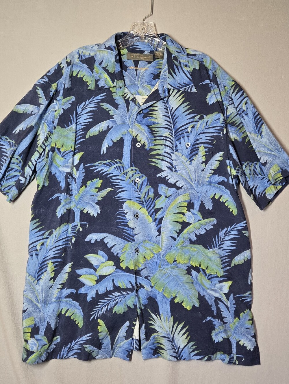 Vintage Tori Richard 100% Silk Hawaiian Shirt Men's XL Button Down